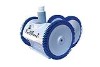 Poolvergnuegen The Pool Cleaner 4-Wheel Suction Side Cleaner | White Blue Model | W3PVS40JST