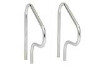 SR Smith Residential Deck Mounted 26" Figure-4 Handrail Pair | Sealed Steel Radiant White | 1.90" OD .049 Wall Thickness | F4H-102-VW
