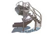 SR Smith Vortex Slide with Spiral Staircase & Open Flume | Blue | 695-209-33