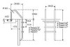 SR Smith Residential Economy 3 Step Ladder with Hip Tread | 304 Grade Stainless Steel Powder Coated White | VLLS-103E-PW