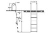 SR Smith Commercial Dock Ladder 5 Step | 304 Grade Stainless Steel | 1.9 OD .065" Wall Thinkness | LLS-5