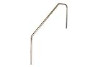 SR Smith Residential 3 Bend Stair Rail 5' Handrail | 304 Grade Stainless Steel Powder Coated | 1.90" OD .049 Wall Thickness | Taupe | 3HR-5-049-TP
