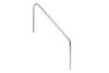 SR Smith Residential 2-Bend 4' Stair Rail with 1' Extension on Both Legs | 304 Grade Stainless Steel | 1.90" OD .049 Wall Thickness | 2HR-4-049-2