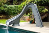 SR Smith Typhoon Pool Slide | Right Curve | Sandstone | 670-209-58123