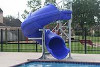 SR Smith Vortex Slide with Ladder & Closed Flume | Blue | 695-209-23