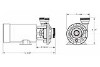 Waterway Hi-Flo Side Discharge-48-Frame | Single Speed 1HP 115V | 3410410-10