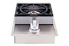 Lion Premium Grills Stainless Steel Single Side Burner Natural Gas | L5631