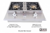 Lion Premium Grills Stainless Steel Double Side Burner Natural Gas | L1634