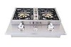 Lion Premium Grills Stainless Steel Double Side Burner Natural Gas | L1634