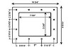 Super-Pro SkimSaver Lid'L Seal„¢ Faceplate & Lid for Standard In-Ground Skimmers | IG1084