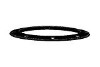Pentair ColorVision LED Bubbler Color Ring Kit | Vinyl/Fiberglass Pools | Black | 590134Z