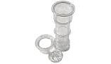 AquaStar 7-1/2" Umbrella Stands with Sleeve and Center Cap Clear | USCC00