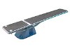 SR Smith Salt Pool Jump System | White Stand & 8' Board with Gray TrueTread | 68-207-5782G