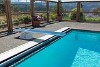 SR Smith Salt Pool Jump System | White Stand & 8' Board with Gray TrueTread | 68-207-5782G