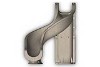 Global Pool Products Rip Tide Slide | Left Turn | Grey | GPPSRT-GREY-L