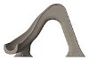 Global Pool Products Tidal Wave Slide | Left Turn | Grey | GPPSTW-GREY-L