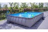 CaliFun Soft Sided Frame Above Ground Swimming Pool Package | 10' x 18' Rectangle 52" Tall | 187331