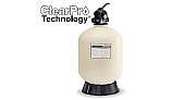 Pentair 26" Sand Dollar with ClearPro Technology | Includes 1.5" Backwash Valve | 145300 SD80