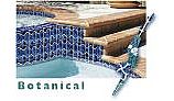 National Pool Tile Botanical Series Pool Tile | Sky Blue | BUE22