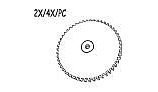 Poolvergnuegen Wheel Sub Assembly 2x4xPC | 896584000-051