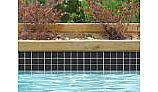 National Pool Tile Unglazed Series Pool Tile | Raven Black 2x2 | AOA342x2