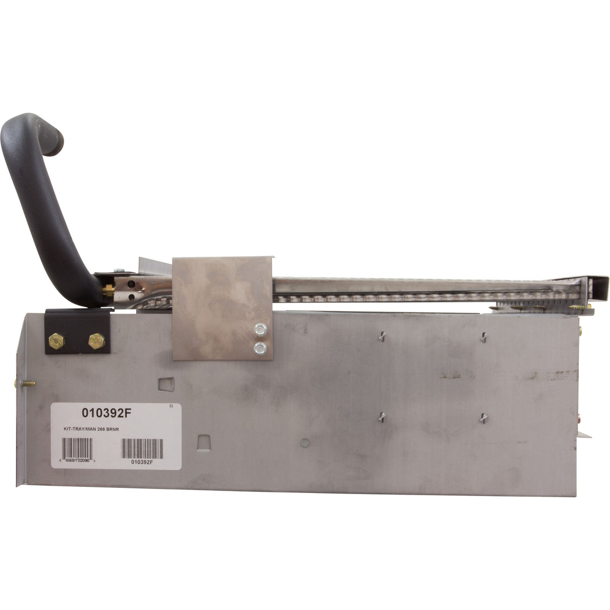 Raypak 010392F burner tray for the 266A heater, alternate view