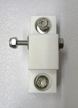 Power Vac 015-A-D nylon handle bracket, second view showing the mounting face