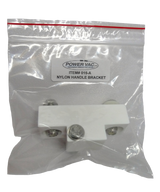 Power Vac 015-A-D nylon handle bracket, angled view
