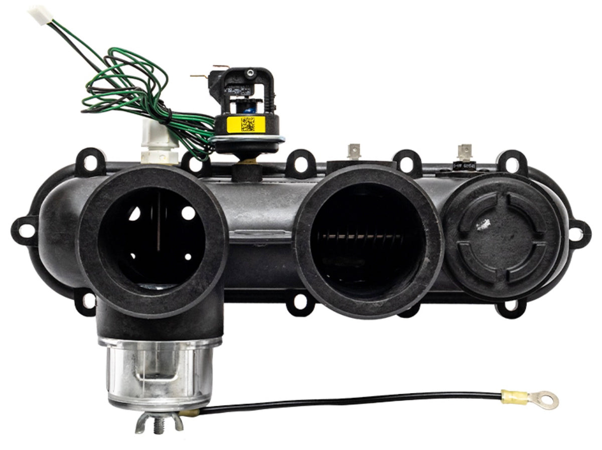 Raypak 017959F inlet/outlet header, detail