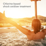 Leisure Time Replenish, chlorine based product callout