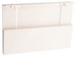 Pentair 08650-0022 Sta-Rite U-3 skimmer weir door, side profile showing the hinge strip
