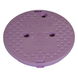NDS 111CR, 10" Round Standard Series - Purple Cover, Reclaimed Water (111CR)