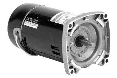 Emerson Square Flange Pool Motor 1HP | 115/230V 56 Frame Full-Rated B848 | EB848 | ASB848