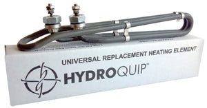 Hydroquip 12-0102-K 4 kW Incoloy heater element with hardware