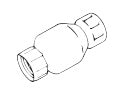 NDS 1/2" Spring Check Valve