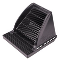 NDS 12" Black Plastic Square Downspout Defender Catch Basin Drain Grate
