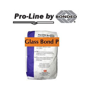 Pro-Line by Bonded® Glass Bond Polymer Modified Mortar | Bright White | PL-GLSBOND