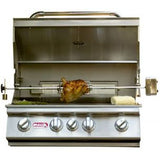 Bull Outdoor Products Inc Barbecue Angus 30" 4-Burner Stainless Steel Built-In Natur | 47629