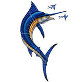 Custom Mosaics Aqua Decal Graphics Marlin Group Vinyl Marlin 54inches x 32inches | LX-GROUP-12 A