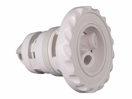 CMP Twin Spin Scalloped Spa Jet Insert for Spa Master 2-1/2 in. Bodies, White, 25591-250-000