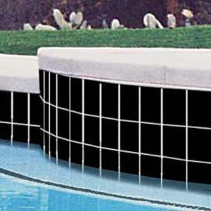 NPT National Pool Tile 6x6 Solids Pool Tile Glossy Black | M6765PG