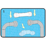 Zodiac Jandy AquaPure Ei Salt Cell Adapter for Goldline T-CELL Replacement