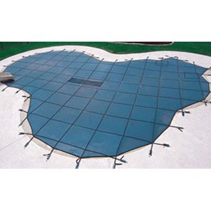Arctic Armor 12 Year Mesh Safety Cover | 16'x 40' | Green | WS355G