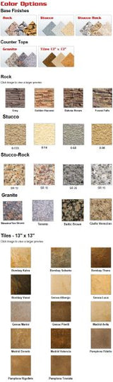 Bull Outdoor Products Inc Gourmet Q Island in Stucco | 31020