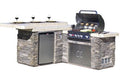 Bull Outdoor Products Inc Jr. Gourmet Q Island in Rock or Brick | 31023
