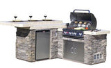 Bull Outdoor Products Inc Jr. Gourmet Q Island in Rock or Brick | 31023