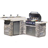 Bull Outdoor Products Inc Jr. Gourmet Q Island in Rock or Brick | 31023