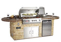 Bull Outdoor Products Inc Leisure Q Island in Stucco | 31027