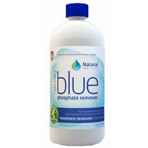Natural Pool Products Inc Blue Phosphate Remover | 1 Gallon | 4x1 Gal NP | 4x1 Gal NPP Blue