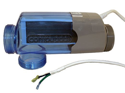 CompuPool GRC/J/APURE1400-3 replacement salt cell for Jandy AquaPure 1400, alternate view